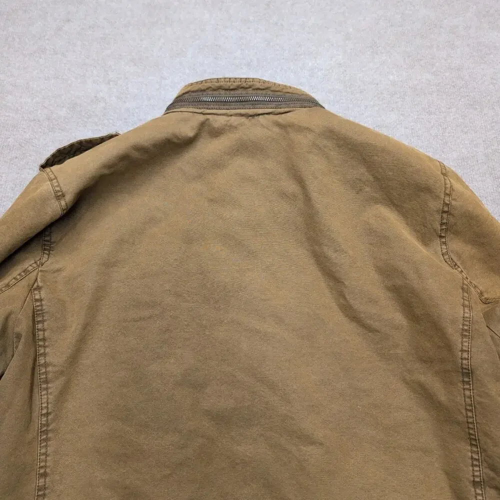 Levi's Men's Quilted Trucker Khaki Jacket Size XL Pockets